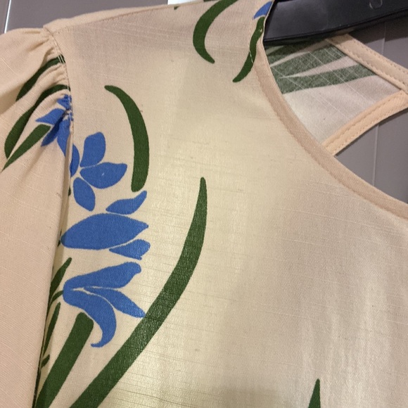 Zara floral open back dress - Picture 6 of 9